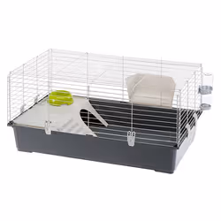 Ferplast Rabbit 100, Cage, Guinea pig, Rabit, Grey, White, Metal, Plastic, 950 mm, 570 mm