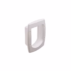 Extension for door with microchip for cats and small dogs Swing door SWING MICROCHIP EXTENSION 22.5 x 16.2 x h 25.2 cm - Depth: 5 cm, White