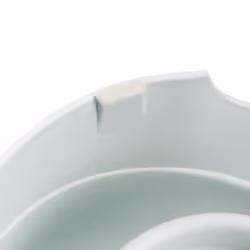 Ferplast Azimut 600 Cat and Dog Water and Food Dispenser, 12.5 x 19 x 19.5 cm, 0.6 Liter, White - Additional view 4