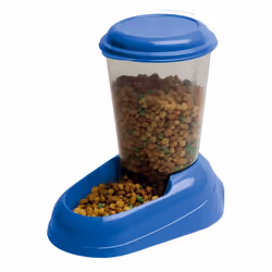 Ferplast Zenith Cat and Dog Food Dispenser, 29.2 x 20.2 x 28.8 cm, 3 Liter, Blue