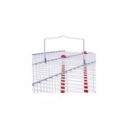 Ferplast Rectangular Cage for Small Exotic Birds and Canaries REKORD 2 Cage for Birds, Complete With Accessories and Revolving Feeders, Painted M - Additional view 4