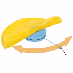 Ferplast Electronic Cat Toy Yellow Interactive Kitten Kitty Play Game Indoor - Additional view 4