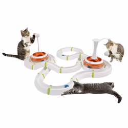 Ferplast Typhon Cat Toy, White - Additional view 4