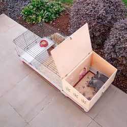 Ferplast Krolik 140 Plus Rabit Grey, Red - Additional view 4