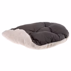 Relax F 65/6 Cat and Dog Bed, Cotton/Fur, 65 x 42 cm, Grey/Beige - Additional view 4