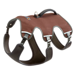 Ferplast ERGOTREKKING P LARGE Ergonomic harness for dogs A: 50<ul>60 cm - B: 70<ul>80 cm - C:  60<ul>70 cm - L 28,5 cm Brown Brown(Brown) LARGE