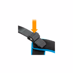 Dog Harness Ferplast Agila Fluorescent 5Â Blue 50Â x 58Â cm x 20Â mm