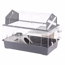 Ferplast Barn 100, Cage, Rabit, Taupe, White, Metal, Plastic, 960 mm, 570 mm