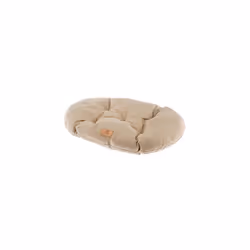 Cat And Dog Cushion Stuart 65/6, Double-Sided, Tweed And Soft Velvet, Washable, Beige, M