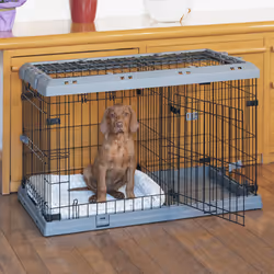 Ferplast Superior, Hard pet carrier, Crate pet carrier, Dog, 20 kg, Top, front & side load, Grey
