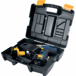 Art Plast 2500 small parts/tool box Plastic Black, Yellow