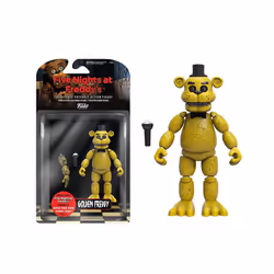 Security Breach Action Figures Movable Joints Bonnie Foxy Freddy Chica - Nightmare 5.5cm