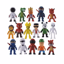 Stumble Guys Figure Toy Stumble Guys Figura Anime Action Figures Toy Set - 6-10cm, F
