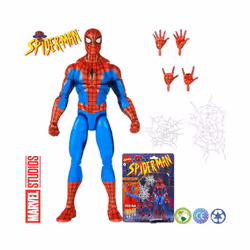 Marvel Legends Classic Spider Web Spiderman Anime Action Figure Toy Ko