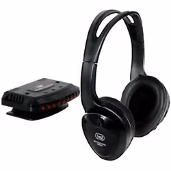 Trevi FRS 1240, Wireless, 30 - 20000 Hz, 120 g, Headphones, Black