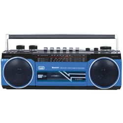 Trevi PORTABLE RADIO RECORDER USB SD WIRELESS CASSETTA RR 501 BT BLUE