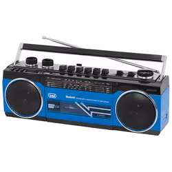 Trevi PORTABLE RADIO RECORDER USB SD WIRELESS CASSETTA RR 501 BT BLUE - Additional view 7