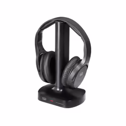 Trevi FRS 1480 R, Wired & Wireless, Music, 200 g, Headphones, Black