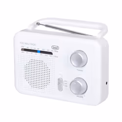Trevi RA 7F64, Portable, Analog, AM, FM, 87.5 - 108 MHz, 530 - 1600 kHz, 0.7 W