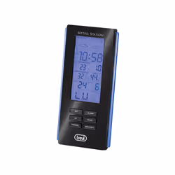 Trevi ME 3108 RC, Black, Indoor hygrometer, Indoor thermometer, Outdoor thermometer, Hygrometer, Thermometer, Hygrometer, The ...