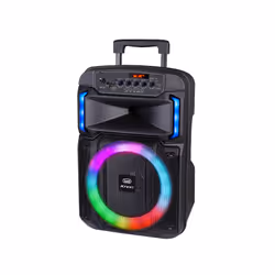 Trevi XF 370 KB, 25 W, Wireless, USB Type-A, USB Type-C, Party speaker, Black, Rotary