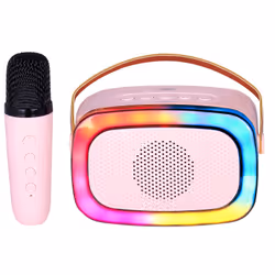 Trevi XR 8A01 MINI PARTY, 10 W, Wired & Wireless, USB Type-C, Pink, Universal, MP3