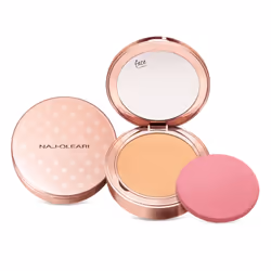 Naj-Oleari Moist Infusion Cream Foundation 02 Honey 8g, Compact case, Cream, Dry skin, Normal skin, Softening, Beige, Honey