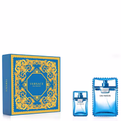 VERSACE MAN EAU FRAICHE EDT GIFT SET 100ML + 30 ML