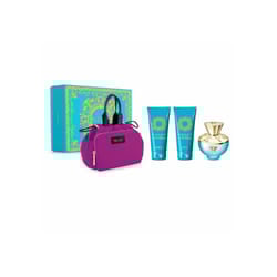 Versace Dylan Torquoise Eau De Toilette Spray 100ml Set 4 Pieces