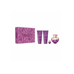 Versace Dylan Purple Eau De Perfume Spray 100ml Set 4 Pieces 2024
