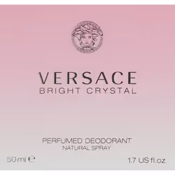 Versace Bright Crystal Perfumed Deodorant Spray 50ml