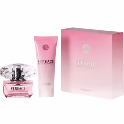 Versace Bright Crystal Gift Set 50ml EDT Spray + 100ml Body Lotion