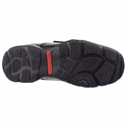 ) Hush Puppies Freddy 2 Junior Leather Boys's Black Shoes - Black, 2.5 (Adults'