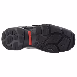 ) Hush Puppies Freddy 2 Senior Leather Boys's Black Shoes - Black, 7 (Adults'