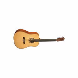 Oscar Schmidt OD312-A-U Dreadnought Acoustic 12-String Guitar, Natural