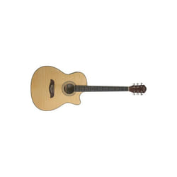 Oscar Schmidt OACEFN-A-U Auditorium Acoustic Electric Guitar with Ev-T Natural