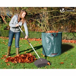 VOUNOT 272L Large Garden Waste Bags with Handles, Green, 3pcs - Additional view 6