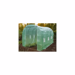 VOUNOT Polytunnel Greenhouse 3x2x2m 6m² Poly Tunnels Gardening Walk In Pollytunnel Tent with Steel Frame