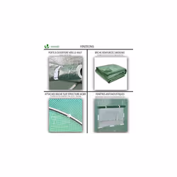 VOUNOT Polytunnel Greenhouse 3x2x2m 6mÂ² Poly Tunnels Gardening Walk In Pollytunnel Tent with Steel Frame