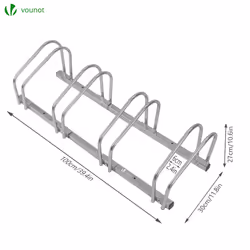 VOUNOT Bike Stand Bicycle Parking Rack for 4 Bikes