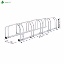 VOUNOT Bike Stand Bicycle Parking Rack for 5 Bikes