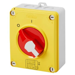Gewiss GW70432P 70RTHP Rotary Isolator Switch 3 Pole TP - 16 Amp