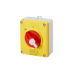 Gewiss GW70434P Rotary Isolator Switch 32amp 2 Pole IP65 Single Phase