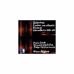 Salvatore Sciarrino  Sciarrino Cantare Con SilenzioBercewbruse... CD (2014)