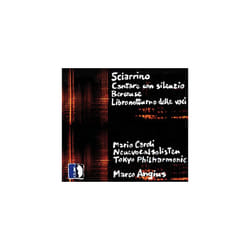 Salvatore Sciarrino  Sciarrino Cantare Con SilenzioBercewbruse... CD (2014)