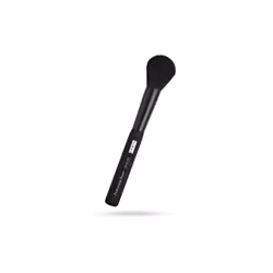 PUPA Milano Round Blusher Brush, Blush brush, Rounded, Fluffy, Synthetic, Black, For a “bonne mine” effect, do a fish face to ...