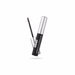 PUPA Milano Eyebrow Plumping Gel Brown 002 4 ml, Eyebrow mascara, Brown, Brown, 4 ml, Women, Fixation, Thickening, Hydration, ...