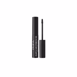 PUPA Milano Plump & Care Eyebrow Gel 003 Dark Brown 3 ml, Eyebrow gel, Brown, Dark Brown, 3 ml, Brush, AQUA (WATER),GLYCERYL  ...
