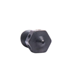 1piece Hardened Steel Nozzle V6 Nozzle 0.25/0.4/0.5/0.6mm for 1.75mm V6 Hotend Prusa Printing PEI PEEK or Carbon Fiber Filament use (1x 0.6mm)