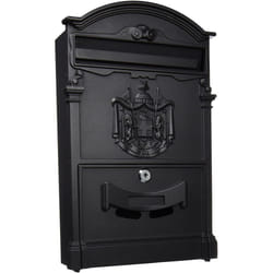 Blinky Residencia 27290-20 Letterbox, 26 x 9 x 41cm, Black